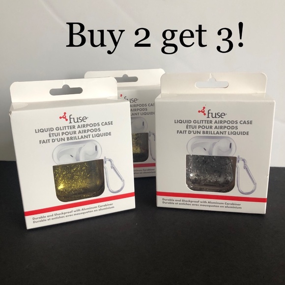 Liquid glitter AirPod Cases (get 3 for price of 2!) NEW! - Picture 9 of 10